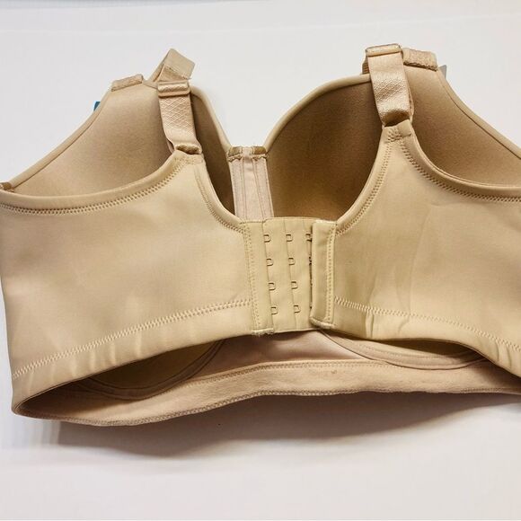 Vanity Fair 71380 Beauty Back Full Figure Wireless Smoothing Bra 38G Damask NEW - Picture 5 of 10